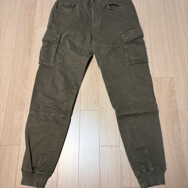 빈스 Vince 이탈리안 패브릭 카고 조거 팬츠 바지