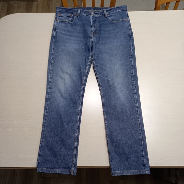 34 리바이스511 워싱 스판 슬림일자진 34-548