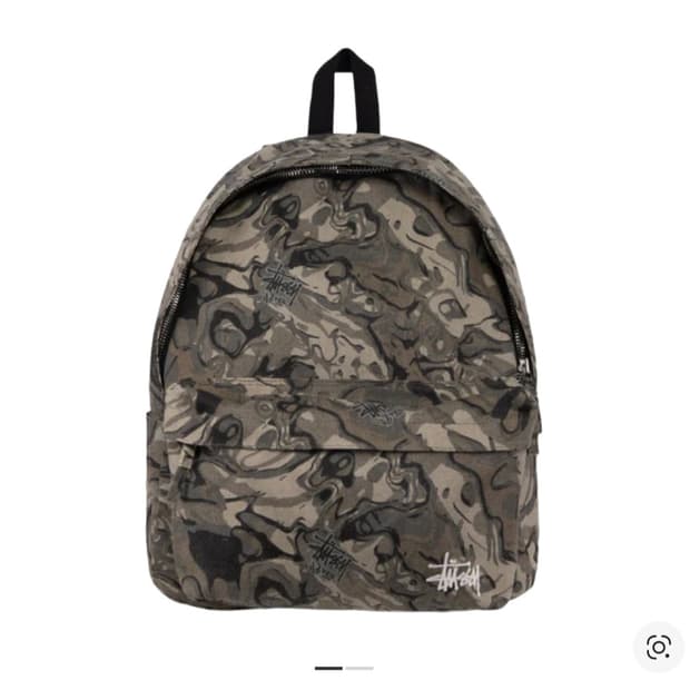 스투시 캔버스 백팩 베일 카모