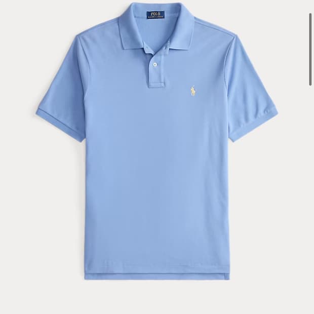 아이코닉 메시 폴로 셔츠