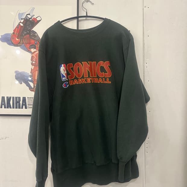 XL)시애틀 슈퍼소닉스 챔피온 리버스위브 스웻