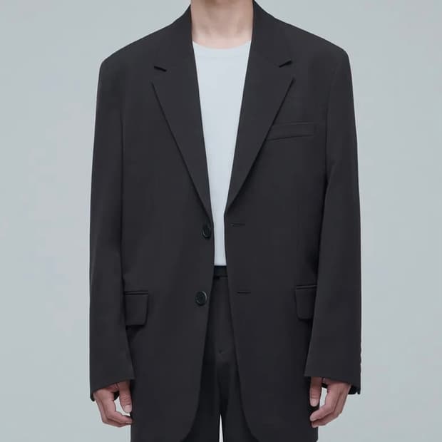 [2XL/XXL] 무신사 스탠다드 대디 숄더 오버사이즈 블레이저