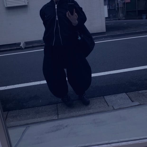 블랙 꼼데가르송 팬츠 판매해요 💌