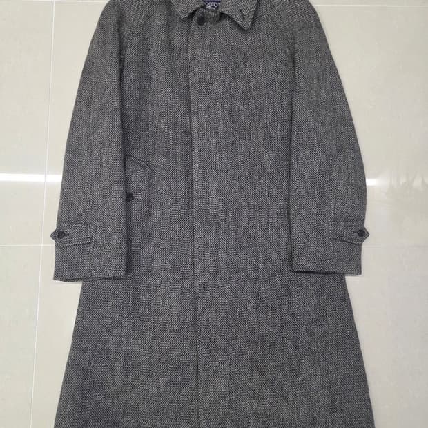 버버리 해리스 트위드 코트