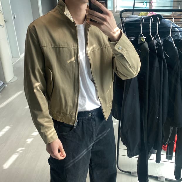 엑스컨테이너 헤링턴 코튼 자켓 M