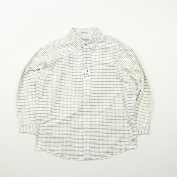 엘엘빈 체크 셔츠 XL A1153