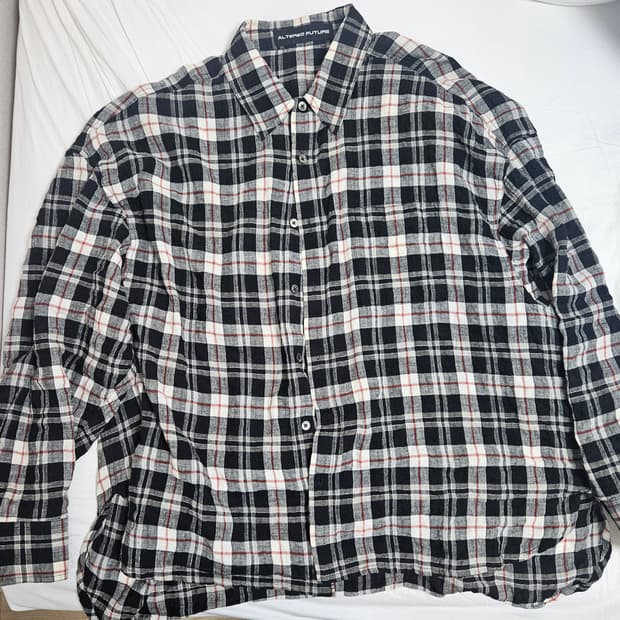 [AF1]얼터드퓨처 COP-OV-CKS-(A)v2 체크셔츠