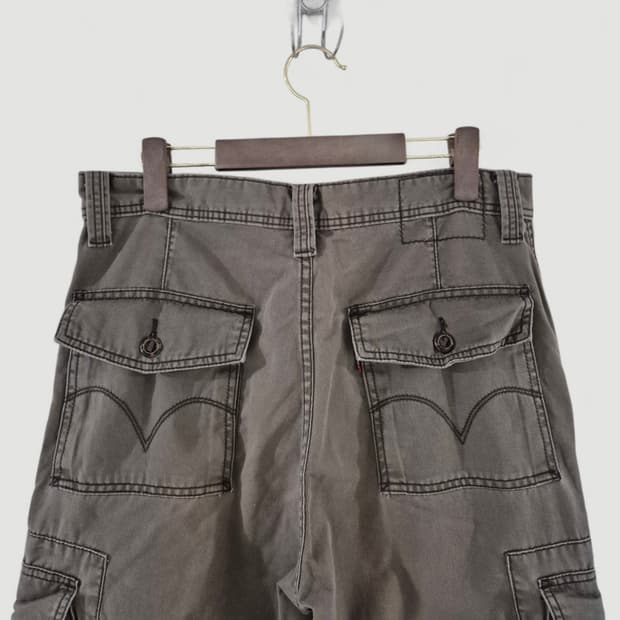 [31~32]리바이스 빈티지 카고팬츠 바지 루즈스트레이트