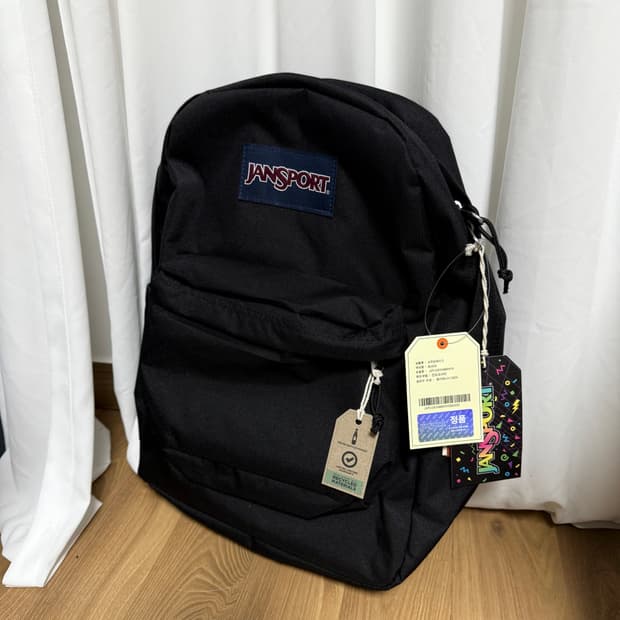 잔스포츠 슈퍼브레이크 백팩 블랙 색상 새상품