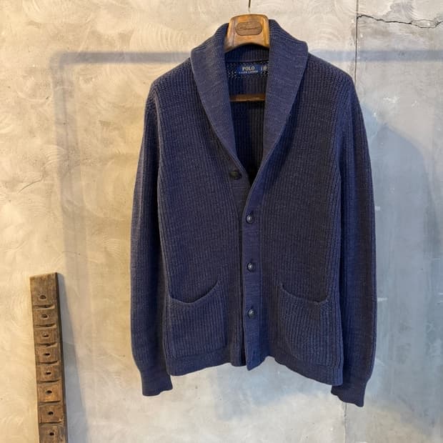 랄프로렌 숄칼라 가디건 남성95