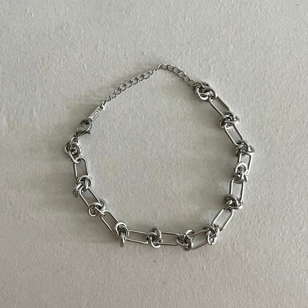 더블 체인 팔찌