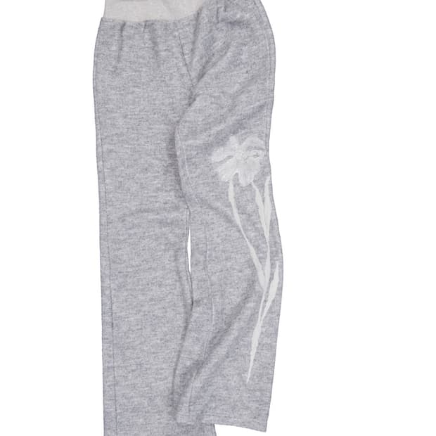 felt flower pants_melange