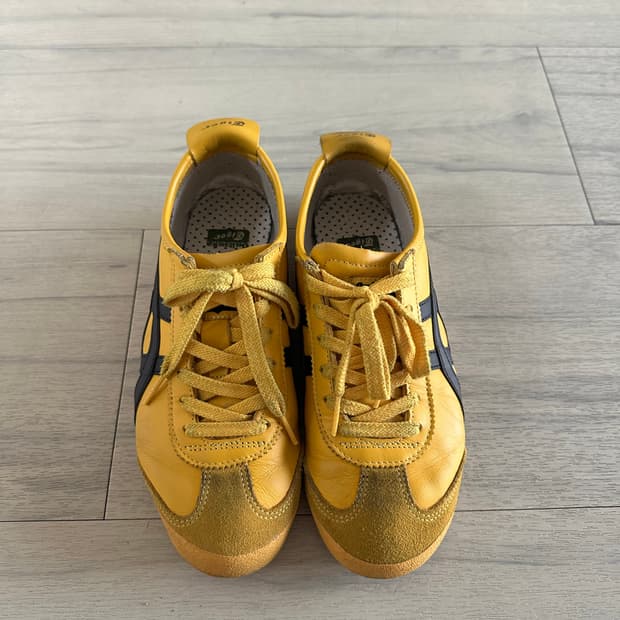 오니츠카타이거 옐로우블랙