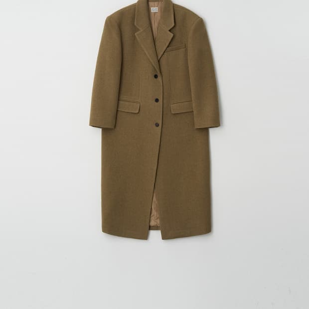 아뜰리에에디션 알파카 싱글코트