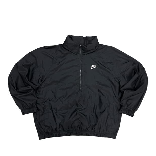 나이키 하프집업 블랙 윈드러너(2XL)