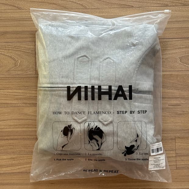 니하이 그레이후드 L사이즈