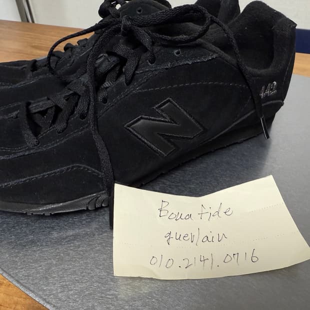 뉴발란스 442 블랙 미우미우