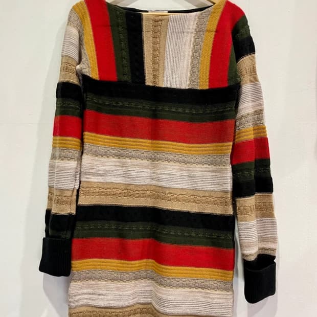 끌로에 스트라이프 니트 원피스 M 매장핀