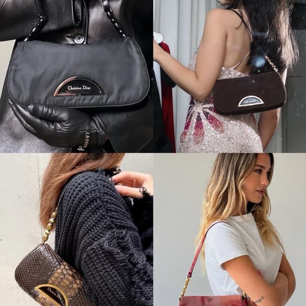 크라스챤 디올 마리스펄 숄더백