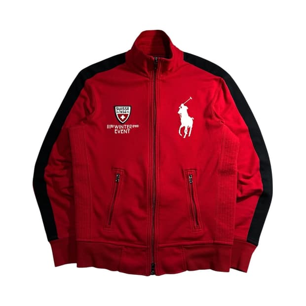 폴로 빅포니 스위스 레이싱 집업 져지