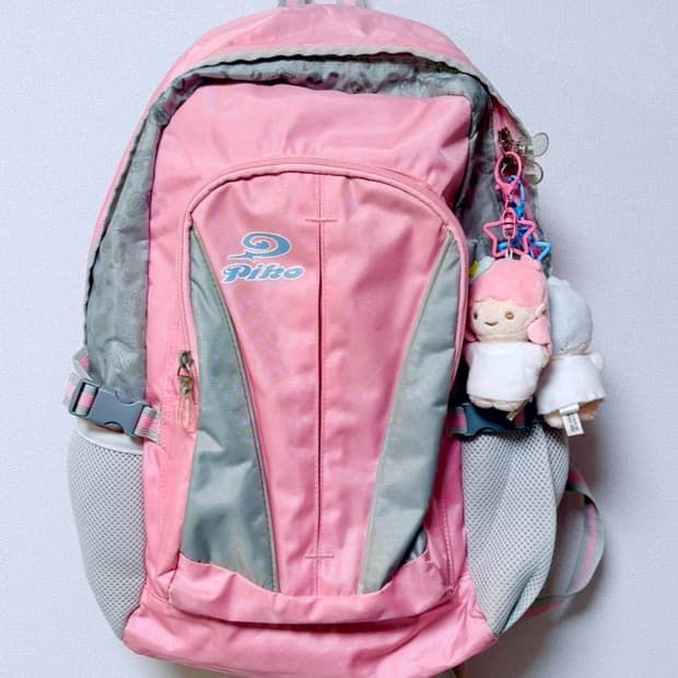 piko 피코 핑크 백팩 빈티지y2k 히메갸루 모리걸 아디다스 키티
