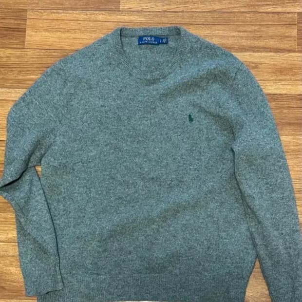 폴로 메리노 울 니트