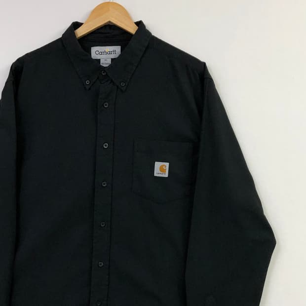 Xxl 칼하트 블랙 워크 셔츠