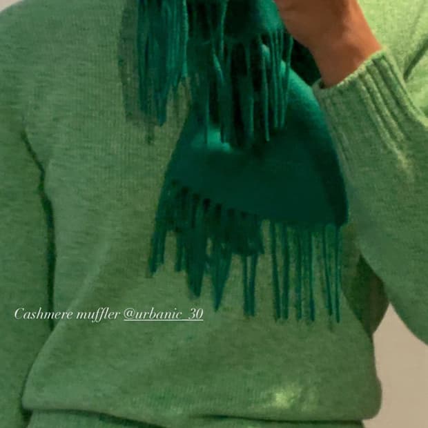 얼바닉30 캐시미어 머플러