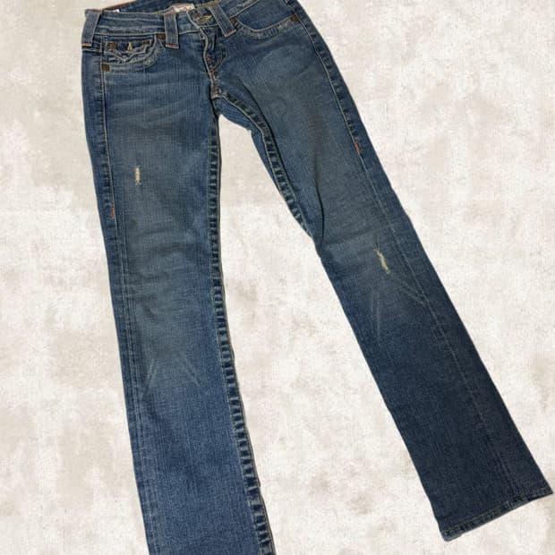 트루릴리전 Billy 빌리 플레어 부츠컷 데님 팬츠