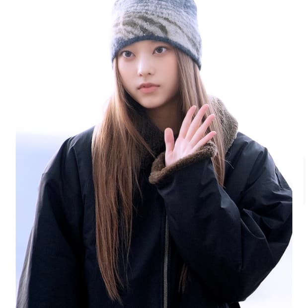 Lores 로어즈 해린 비니 새상품