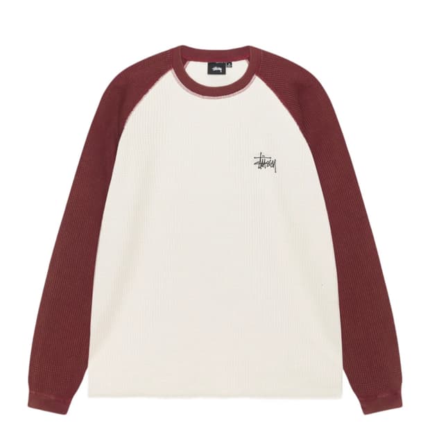 스투시 써멀 투톤 롱슬리브