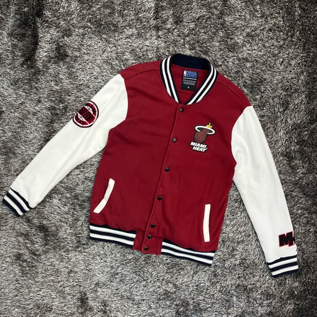 NBA 마이애미 히트 바시티 자켓 (XL)