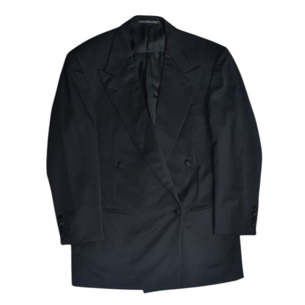 에르메네질도 제냐 더블 블레이저 자켓 