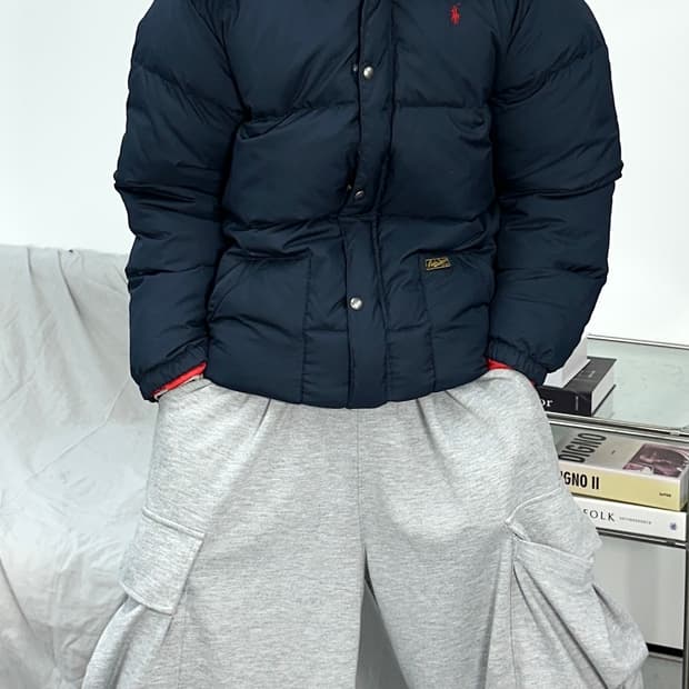 폴로 랄프로렌 레드포니 다운 패딩 XL