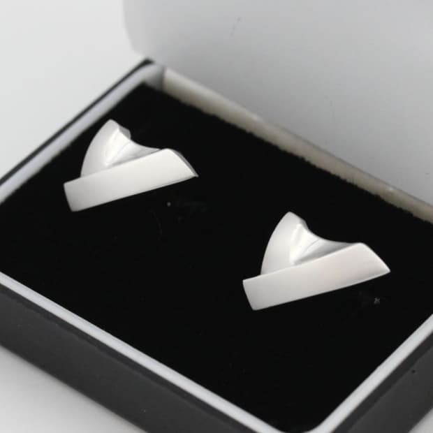 입생로랑 A+등급 Y모티브 남자 명품 커프스 빈티지