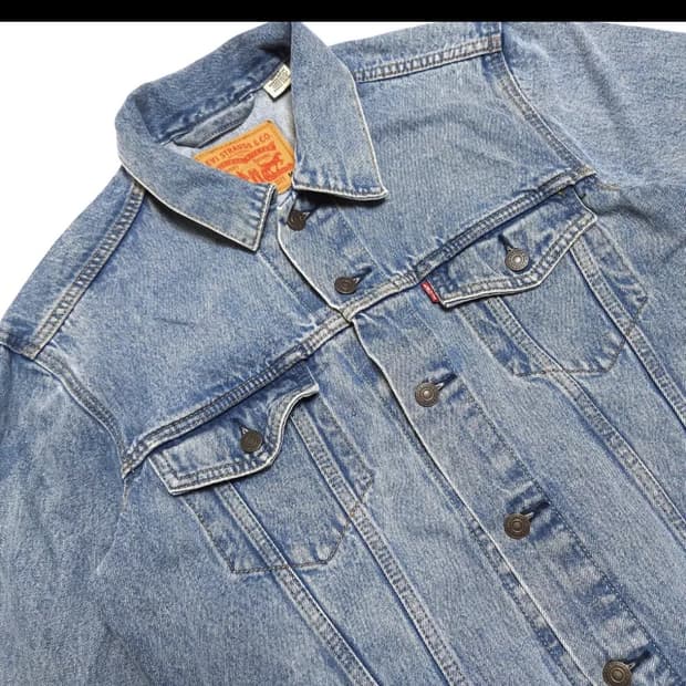리바이스 Levis 타입3 데님 트러커 자켓 연청