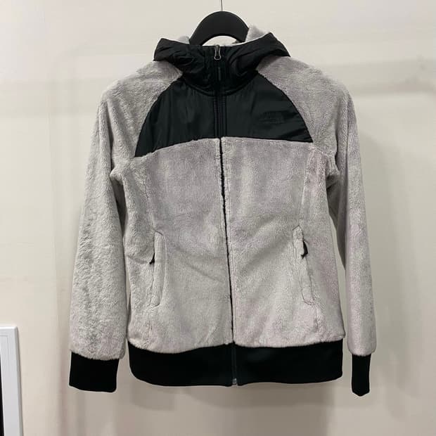 노스페이스 플리스 후드 집업