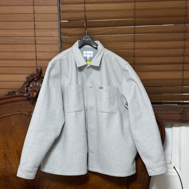 라코스테 남성 울 셔츠