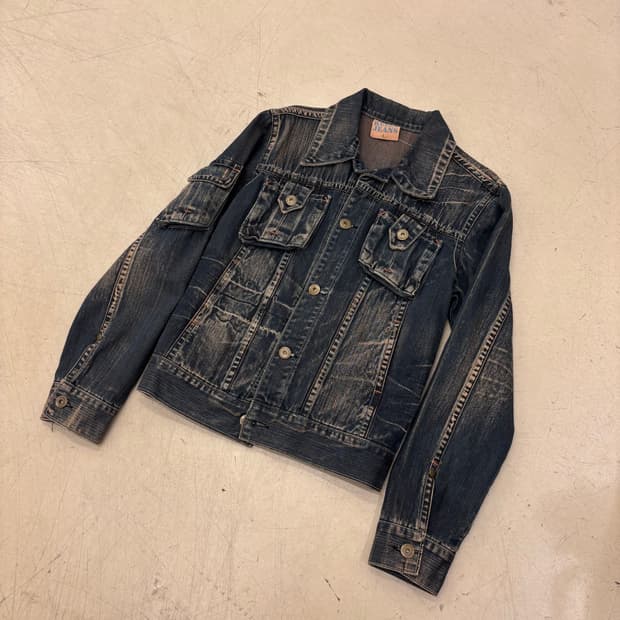 Kello jeans 워싱 데님 자켓