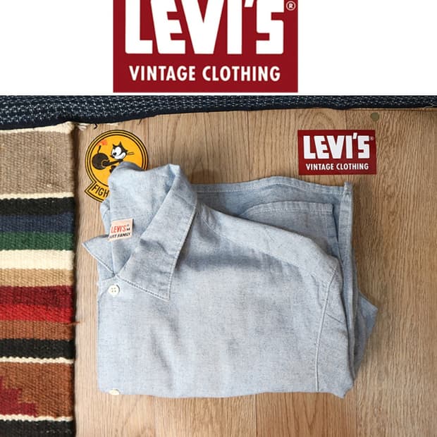 일본판 80s levis 리바이스 코튼100% 빈티지 셔츠 1986년 산