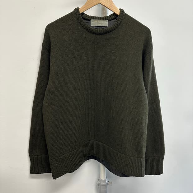 꼼데가르송 아카이브 퀼팅 디자인 니트