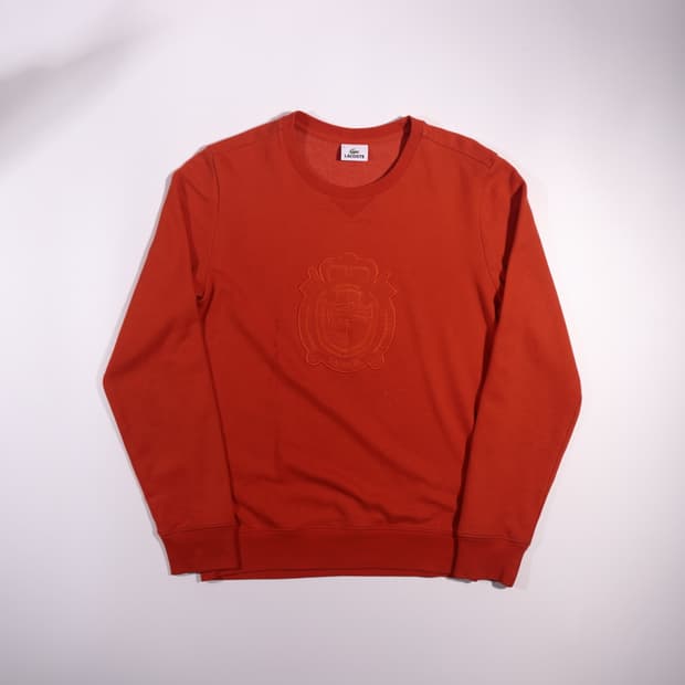 라코스테 로고 맨투맨 B521