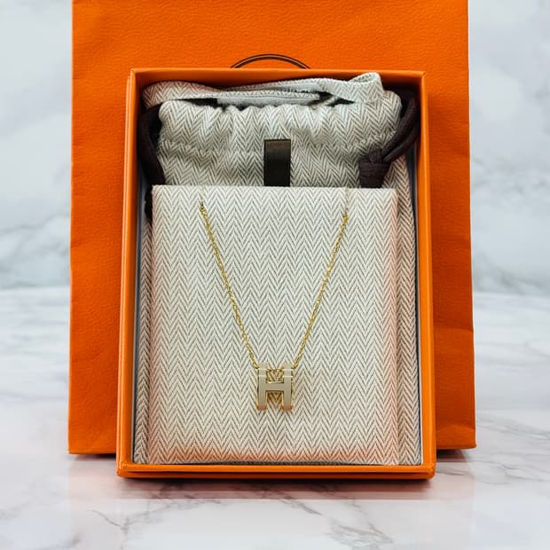 [풀구성] 에르메스 팝아슈 마롱글라세 골드 라지