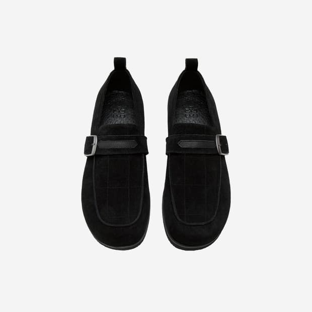 [3] 폴리테루 페블로퍼 스티치버전 스웨이드블랙 팝니다.