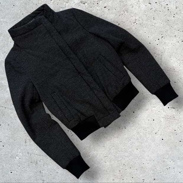 [2] 09FW Theory 띠어리 울 블랙 봄버 자켓 D912