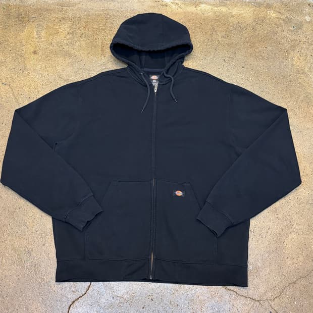 00s 미국 빈티지 디키즈 워크 후드집업