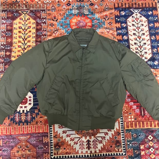 미군 알파인더스트리 군납 CVC 탱커자켓 윈터 X-Regular