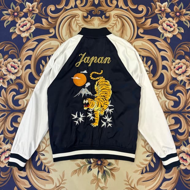 (M)에이치앤엠 H&M 스카잔 자켓(네이비,남흰)