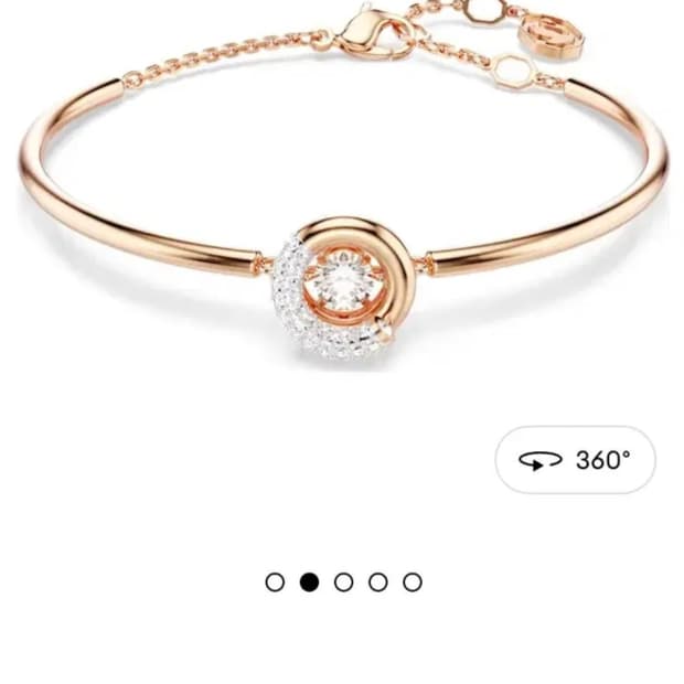 새제품)스와로브스키 댄싱 팔찌 정품