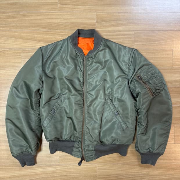 60s 오리지널 ma-1 스카이라인 c타입